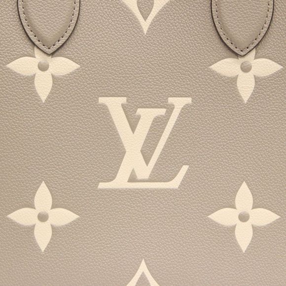 Louis Vuitton On The Go MM Tote Bag Monogram Amp Plant - Picture 9 of 13